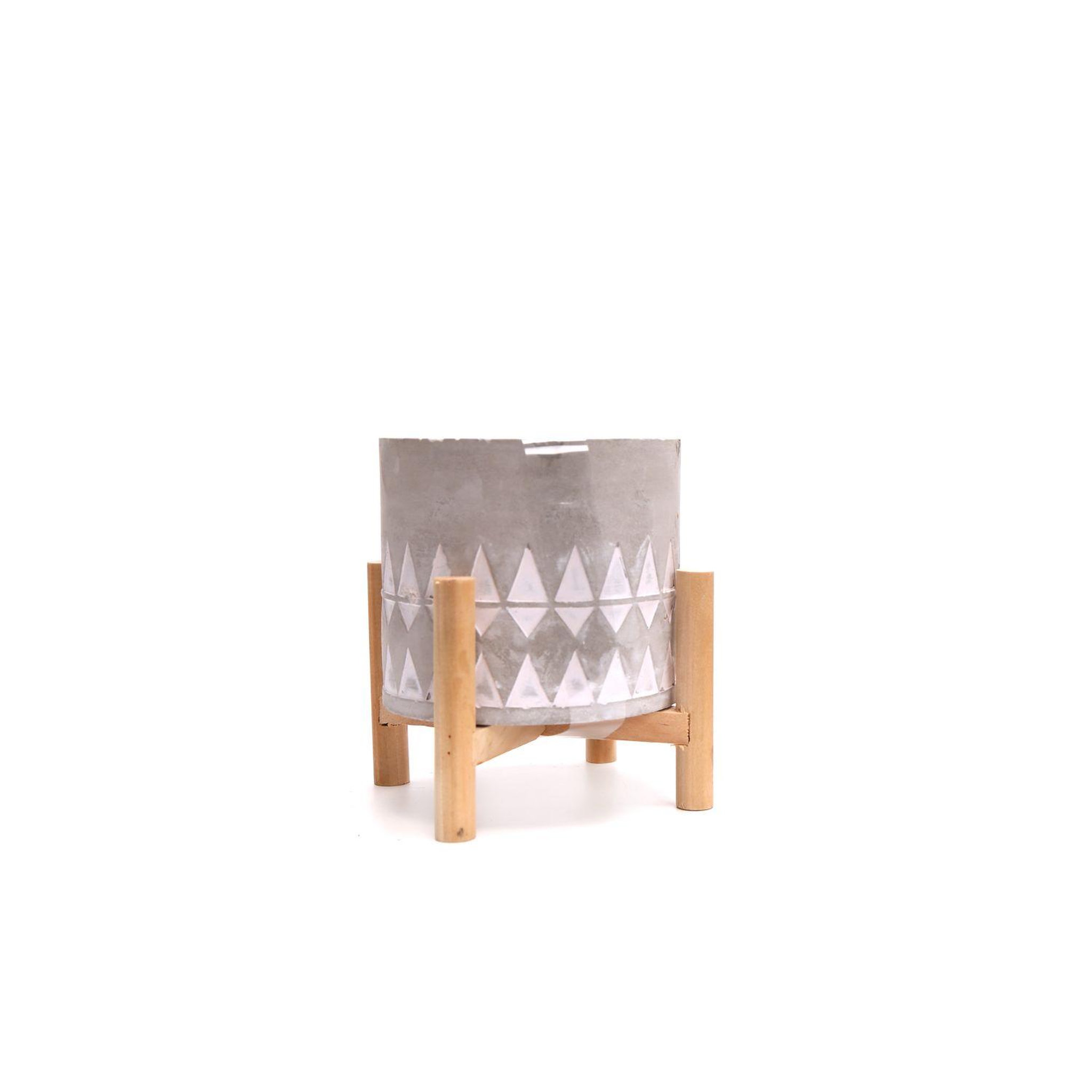 HEART OF THE HOME Bougie en pot sur support Amy