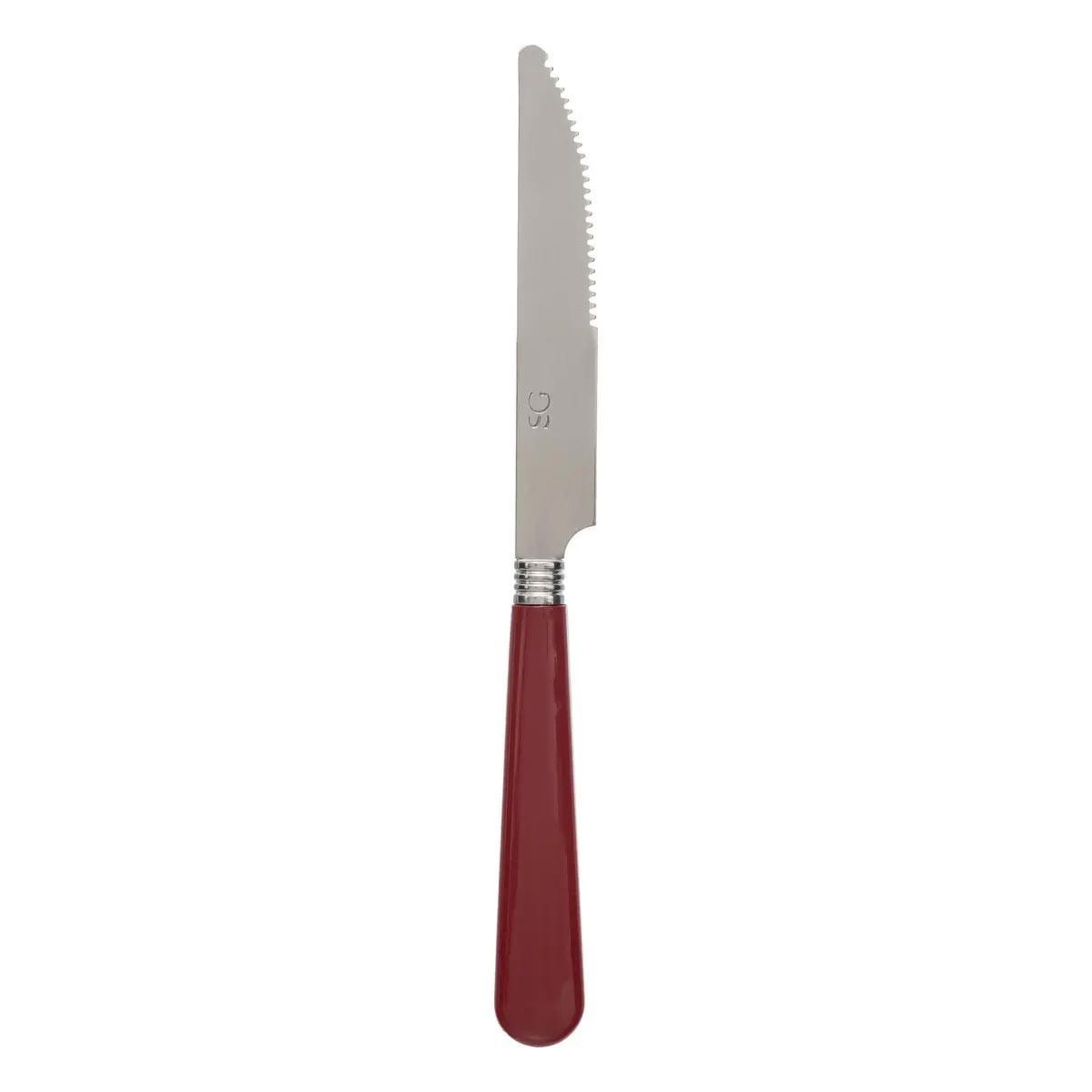 Voir la diapositive 3 : SECRET DE GOURMET Ménagère 24 pièces  colorama  24cm rouge