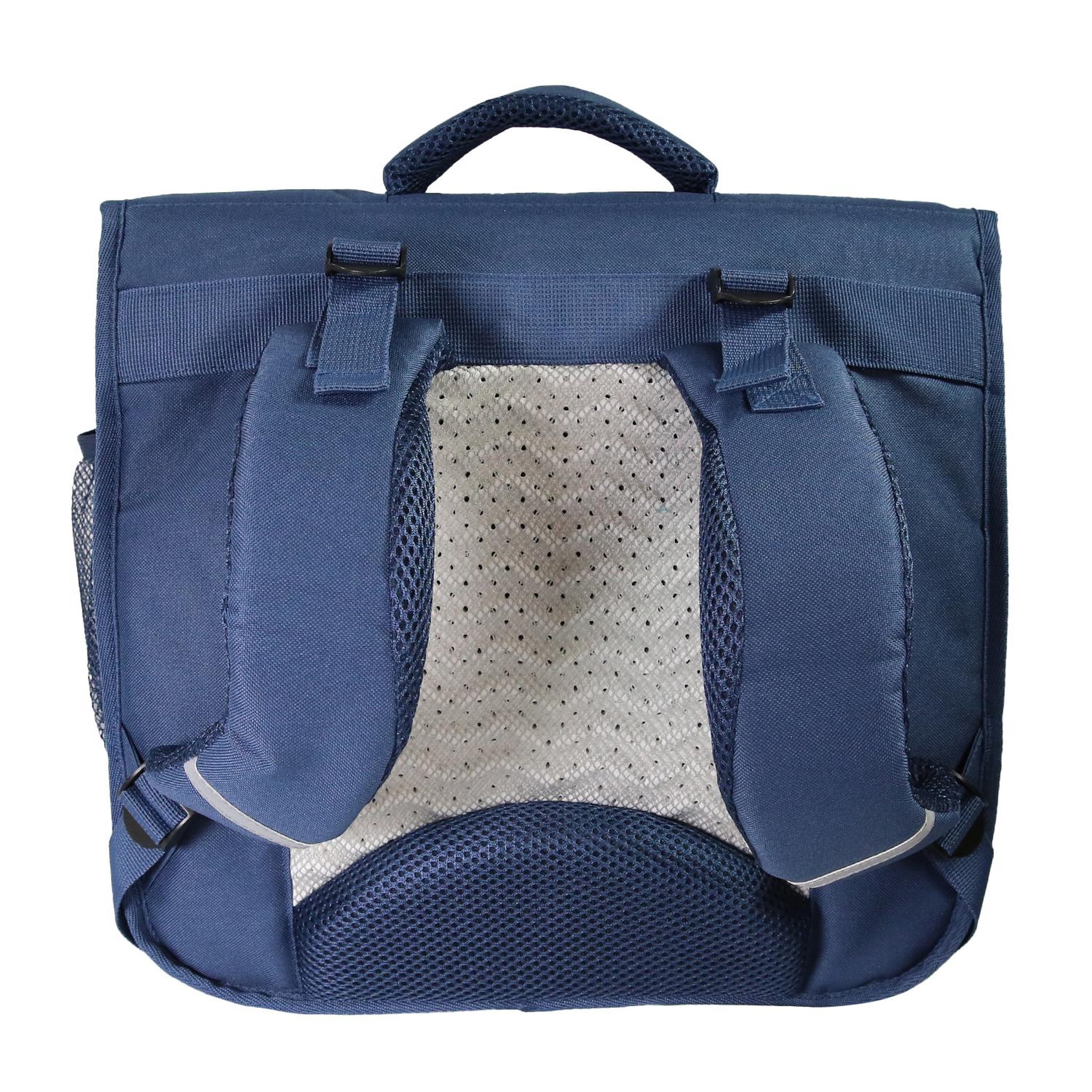 Voir la diapositive 4 : Bagtrotter Cartable Scolaire Primaire 38cm Phileas - Requins Bleu Marine  2 Compartiments - Bagtrotter