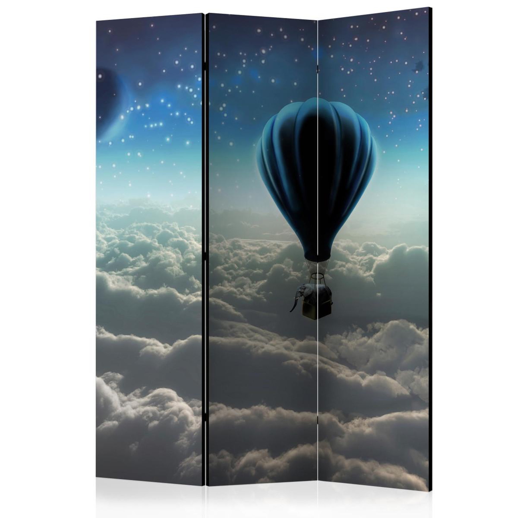 Paris Prix Paravent 3 volets  night expedition  135x172cm
