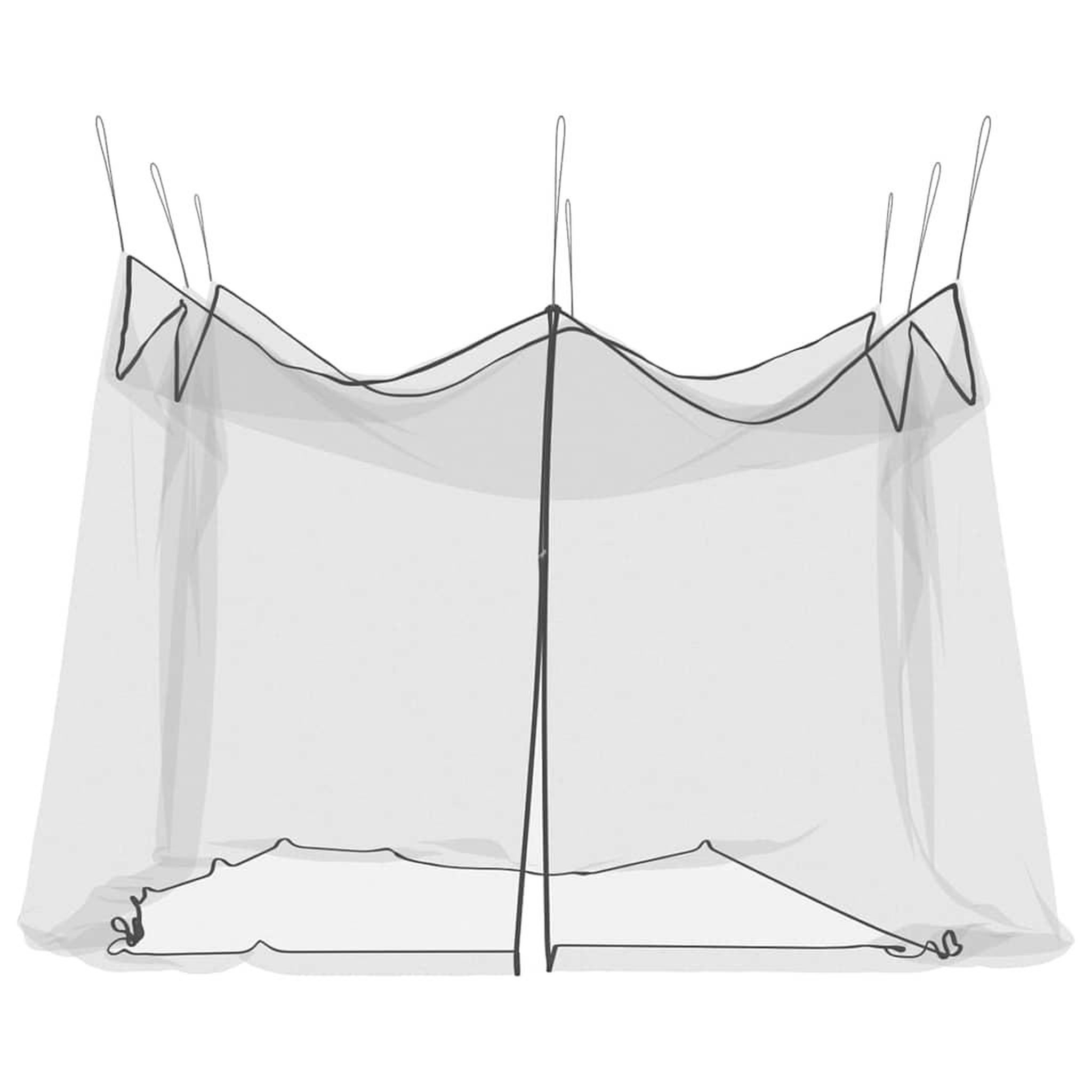 Voir la diapositive 4 : VIDAXL Moustiquaire pour interieur exterieur 156 maille 300x300x250 cm