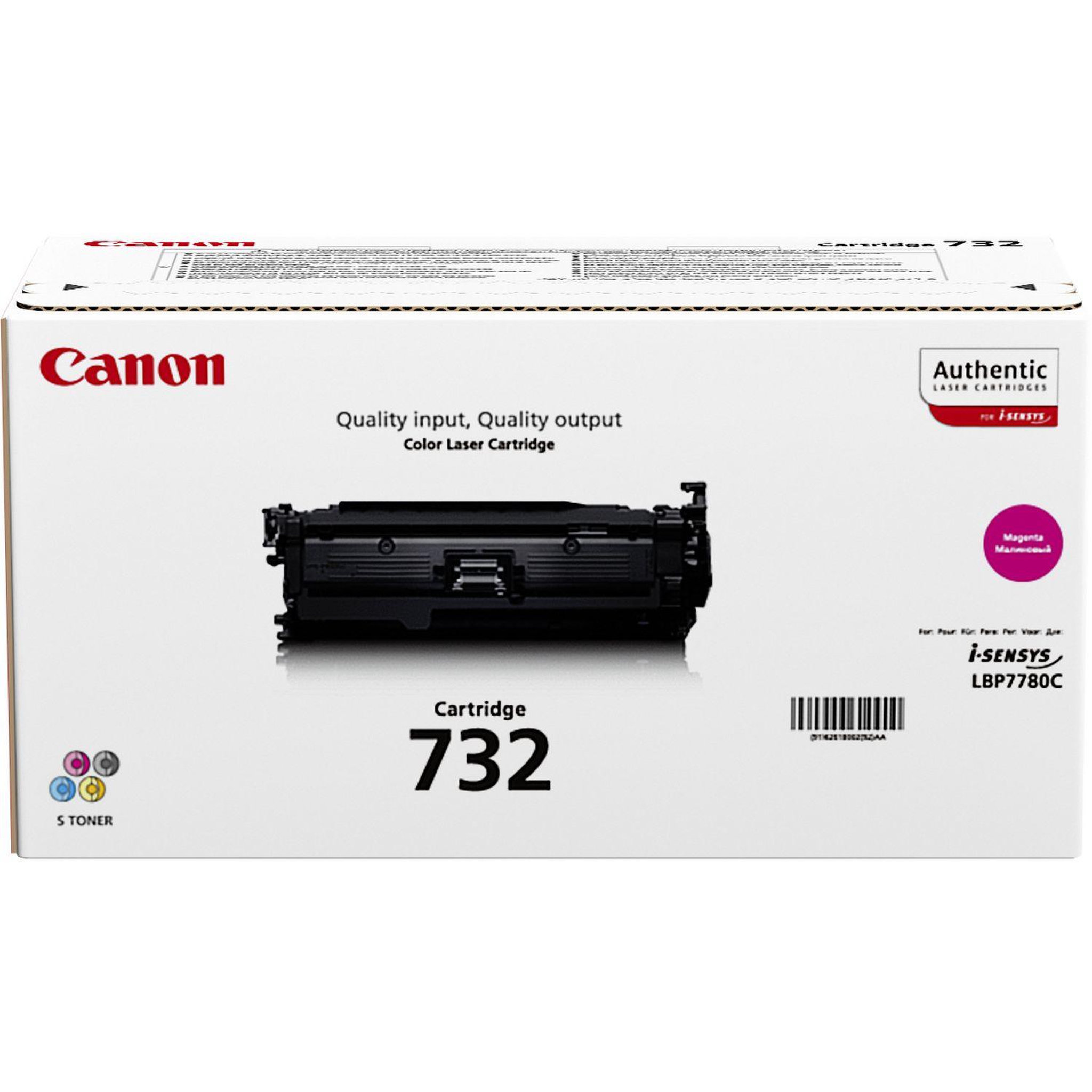 Voir la diapositive 2 : Canon Toner Canon 732 M - Magenta - Original pour i-SENSYS LBP7780Cx