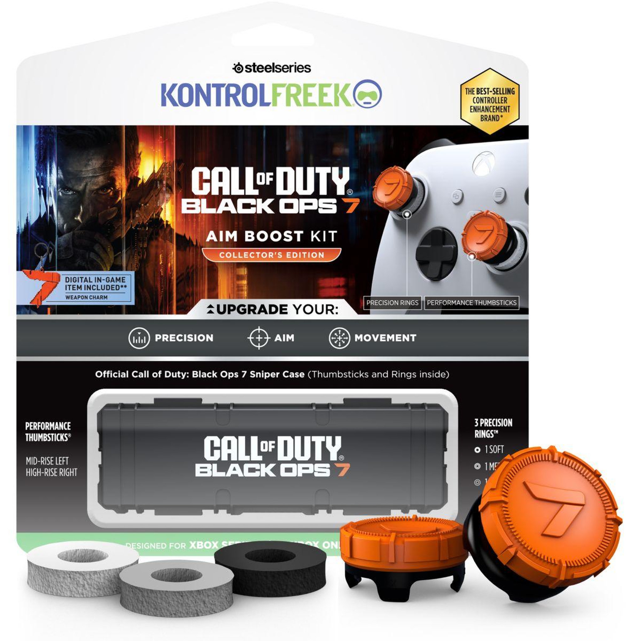 Voir la diapositive 4 : STEEL SERIES Accessoire manette cod chimera collector - xbx