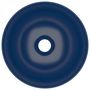 Voir la diapositive 4 : VIDAXL Lavabo de salle de bain Ceramique Bleu fonce Rond