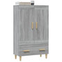 Voir la diapositive 5 : VIDAXL Buffet Sonoma gris 70x31x115 cm Bois d'ingenierie