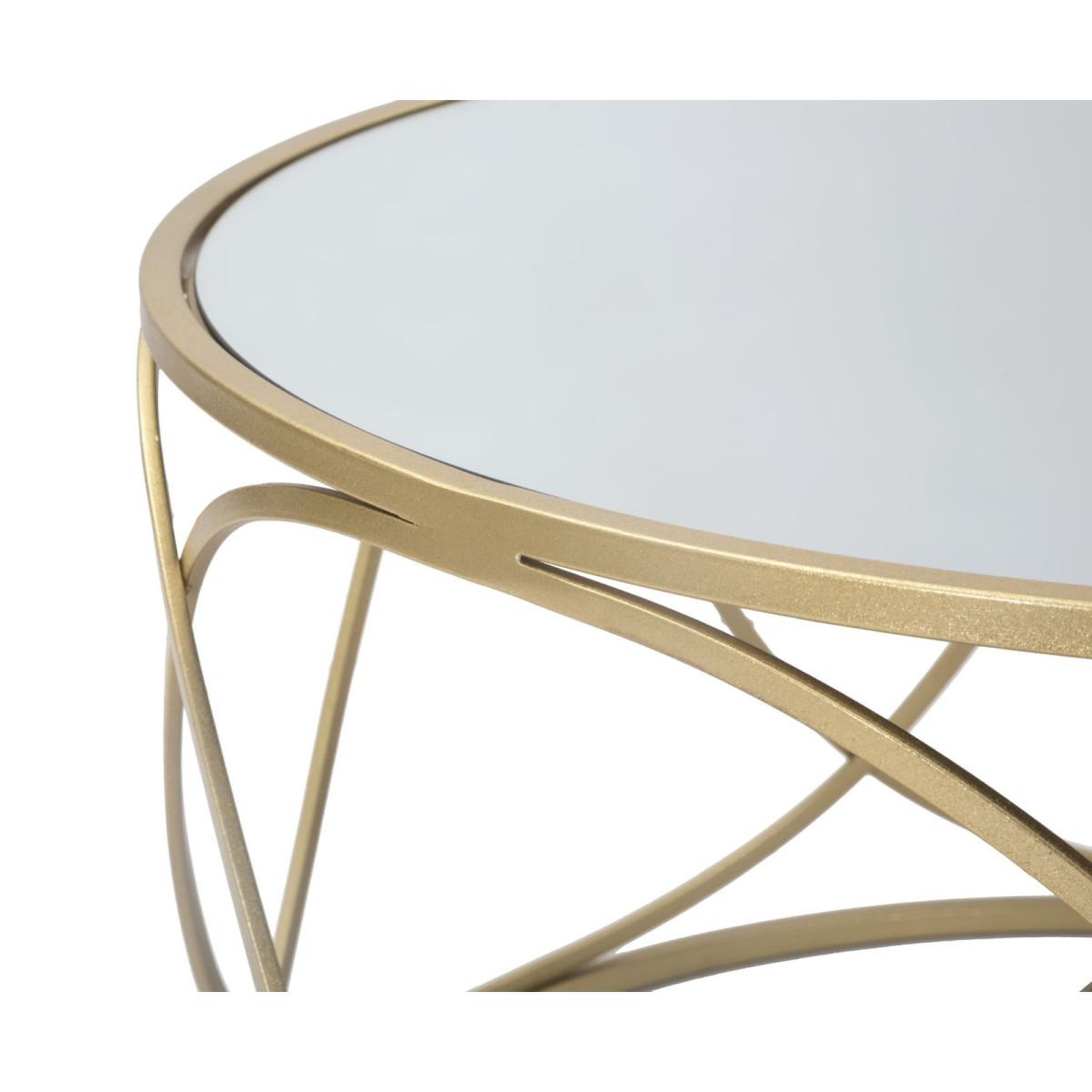 Voir la diapositive 3 : Paris Prix Table basse design  lury  70cm or