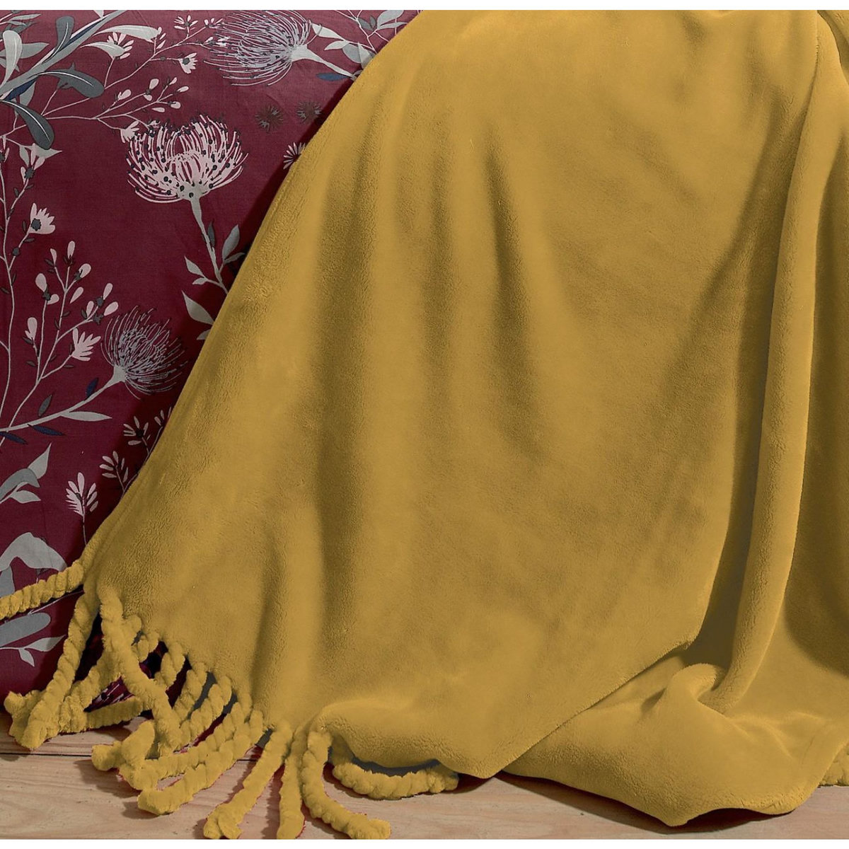 Les Ateliers du Linge Plaid 100%polyester