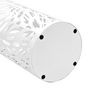 Voir la diapositive 4 : VIDAXL Porte parapluie Feuilles Acier Blanc