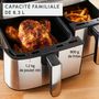 Voir la diapositive 4 : MOULINEX Friteuse sans huile Easy Fry and Grill Dual XXL 8,3L  EZ905D20