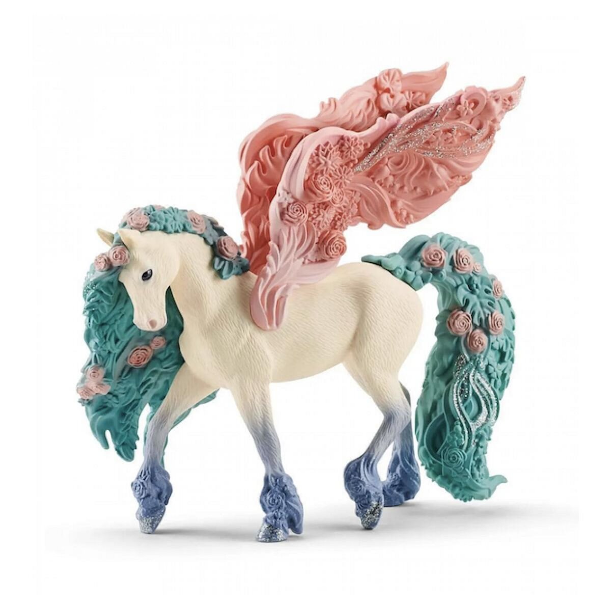 Schleich Figurine Pegase aux fleurs