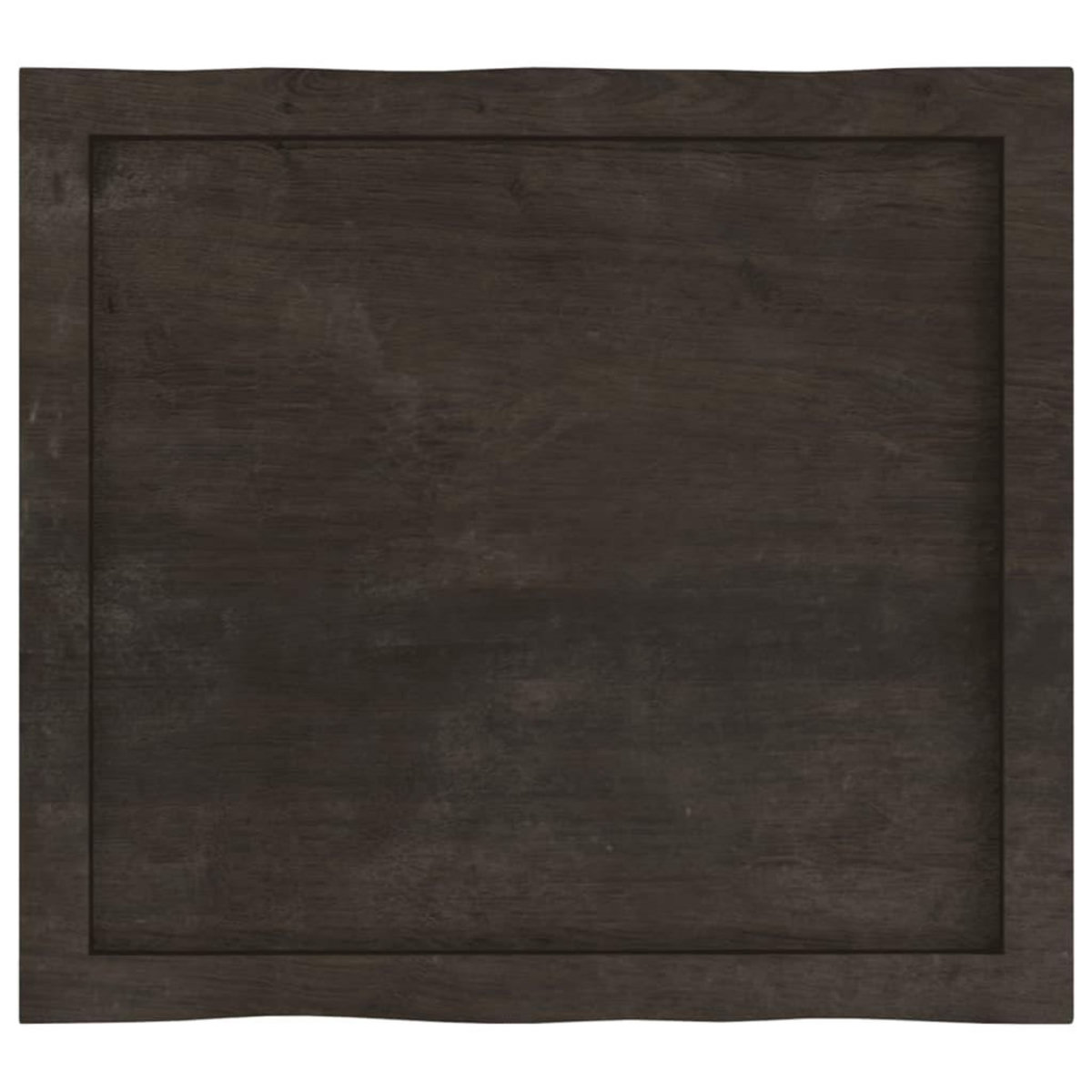 VIDAXL Dessus de table bois massif traite bordure assortie