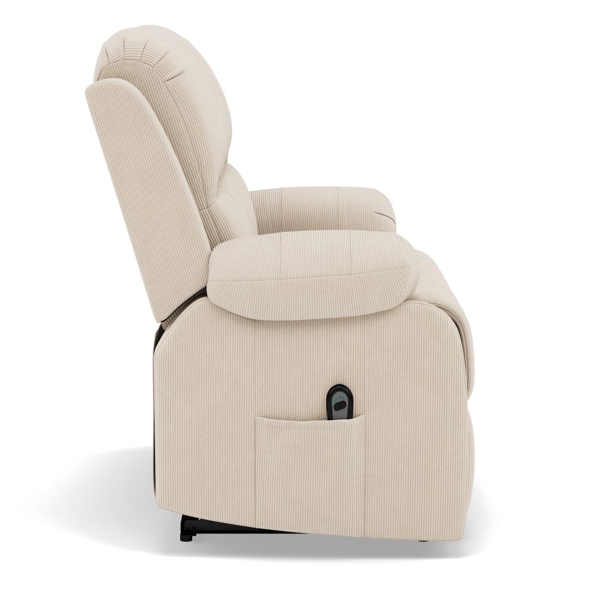 BEST MOBILIER Armand - canapé 2 places relax électrique en velours côtelé