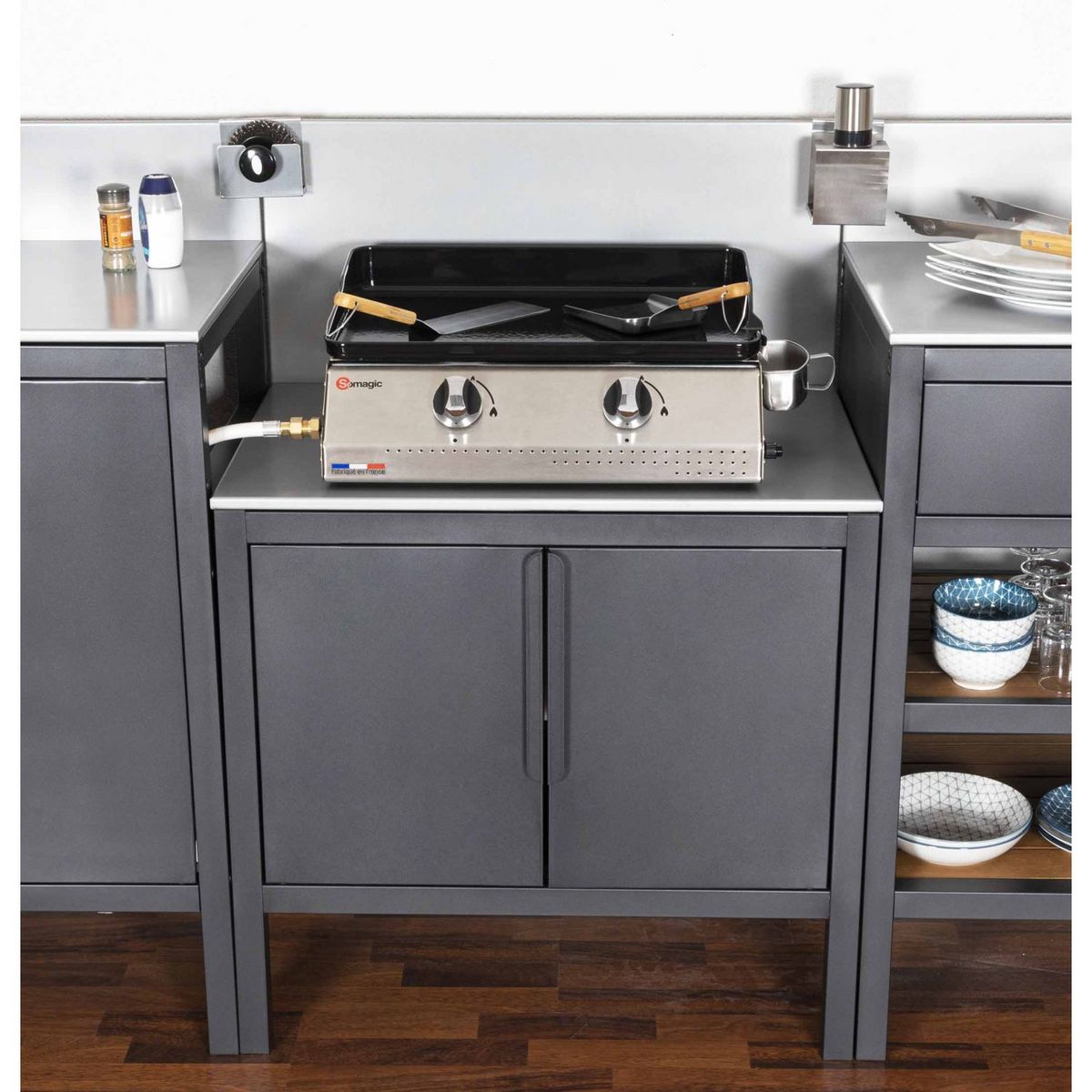 Somagic Ensemble de cuisine extérieure