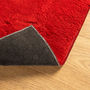 Voir la diapositive 5 : VIDAXL Tapis HUARTE a poils courts doux et lavable rouge 160x230 cm