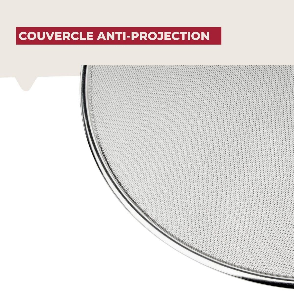 Fackelmann Couvercle anti projection 29 cm Fackelmann Basic