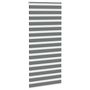 Voir la diapositive 3 : VIDAXL Store zebre gris fonce largeur du tissu 105,9 cm polyester