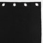 Voir la diapositive 3 : Paris Prix Rideau à Œillets  Mistraline  140x240cm Noir