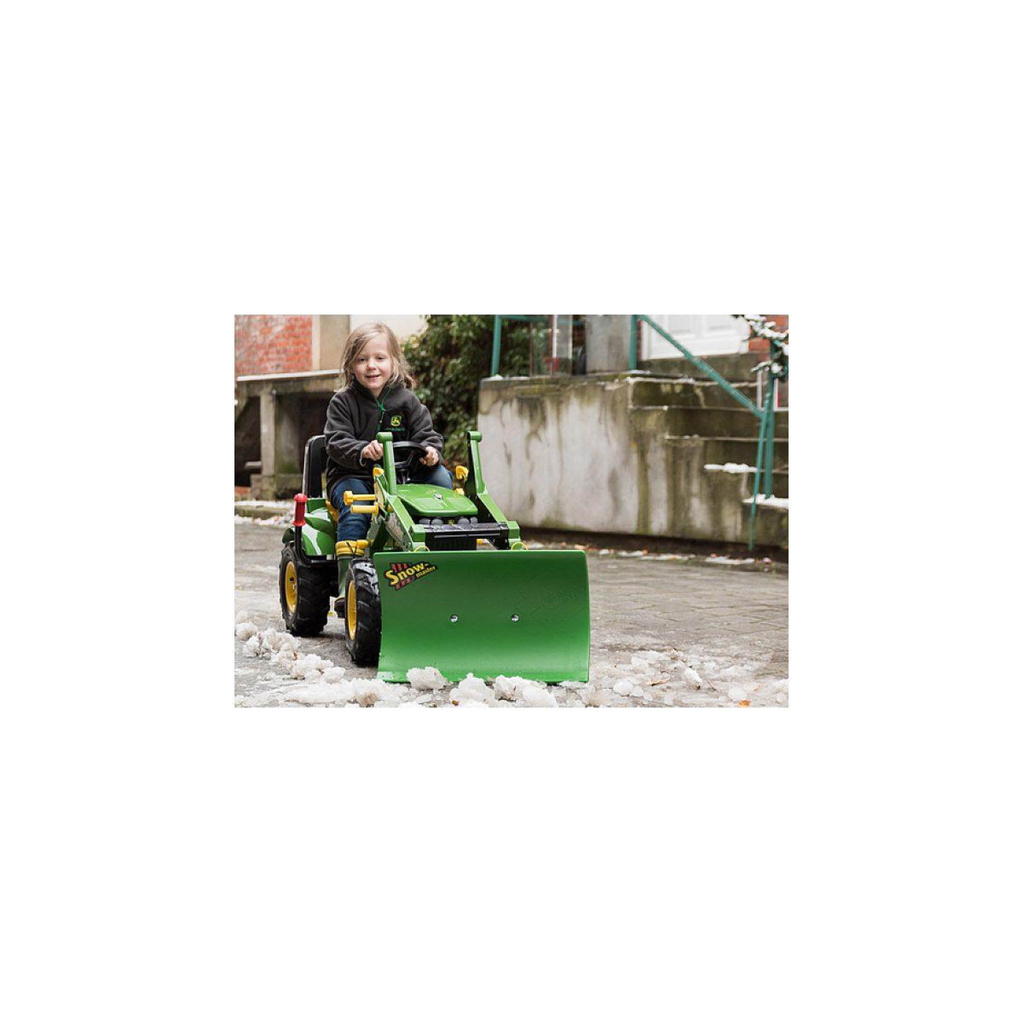 Voir la diapositive 5 : ROLLY TOYS Rollysnow master chasse-neige vert