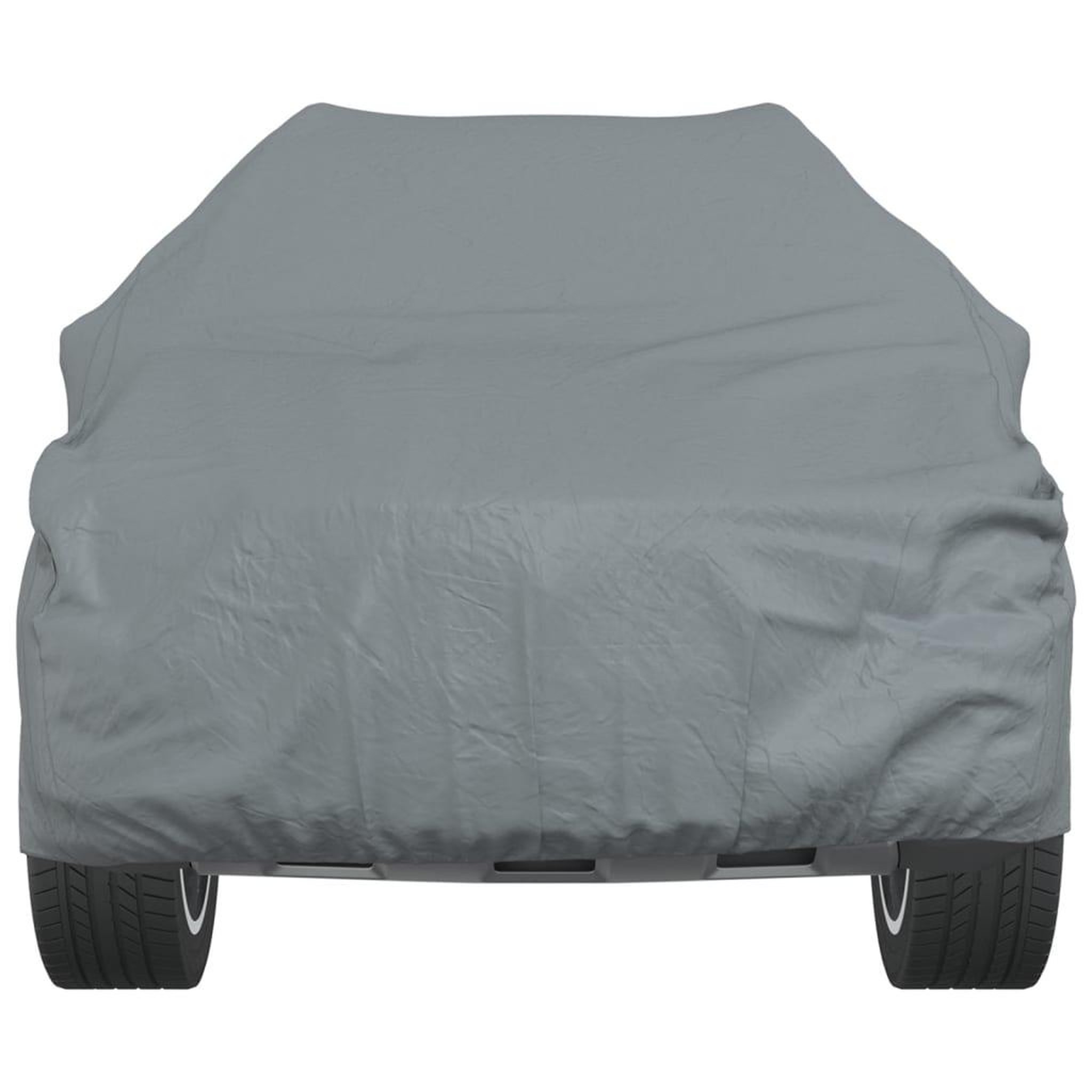 Voir la diapositive 5 : VIDAXL Housse de voiture SUV complete gris M tissu non tisse