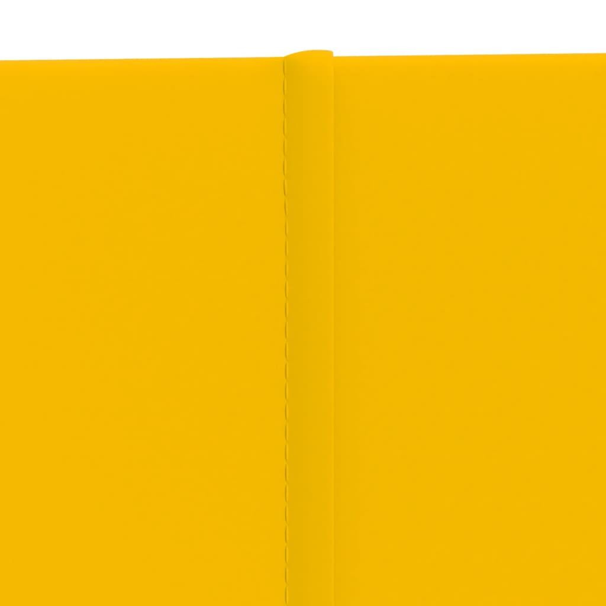 Voir la diapositive 5 : VIDAXL Panneaux muraux 12 pcs Jaune 60x30 cm Velours 2,16 m^2