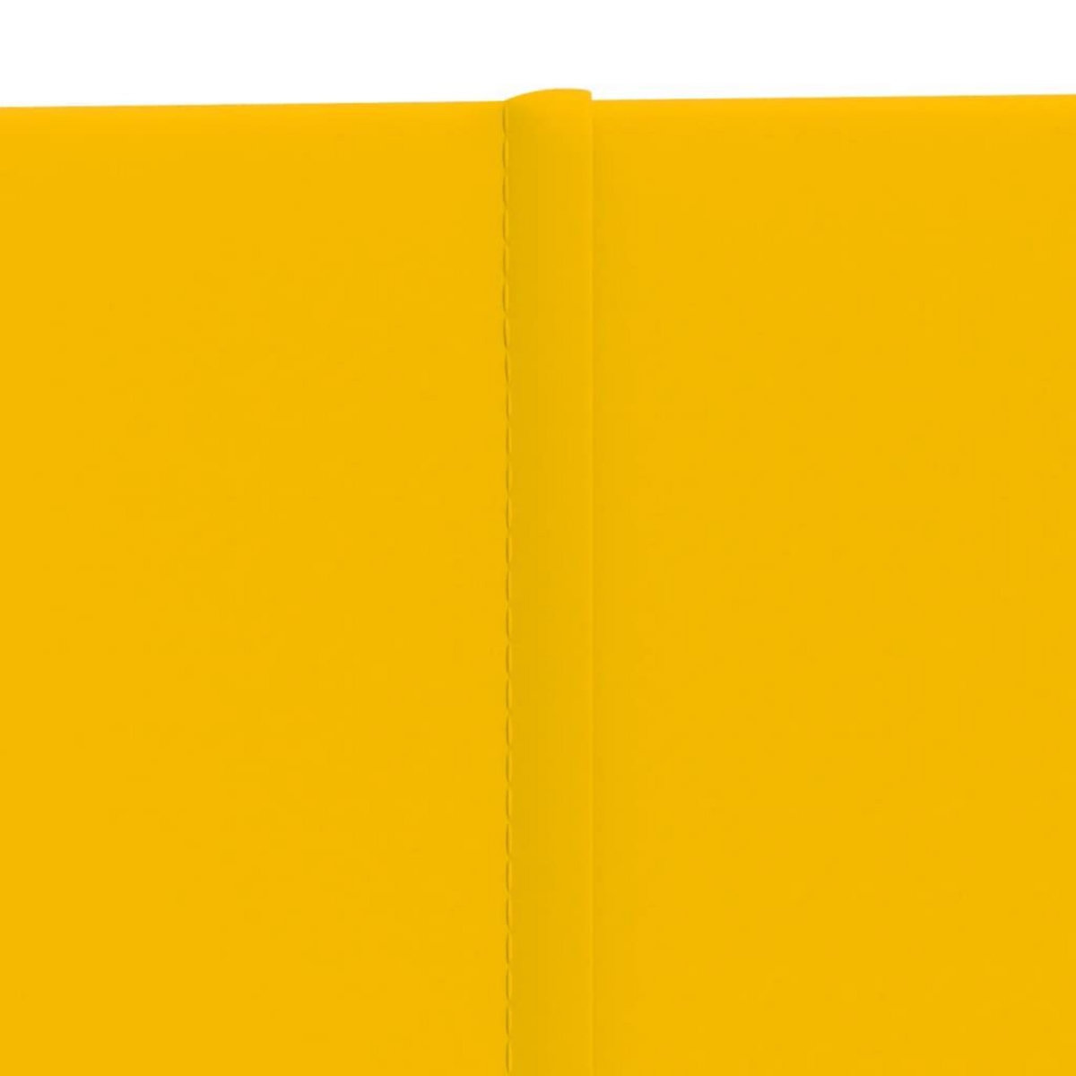 VIDAXL Panneaux muraux 12 pcs Jaune 60x30 cm Velours 2,16 m^2