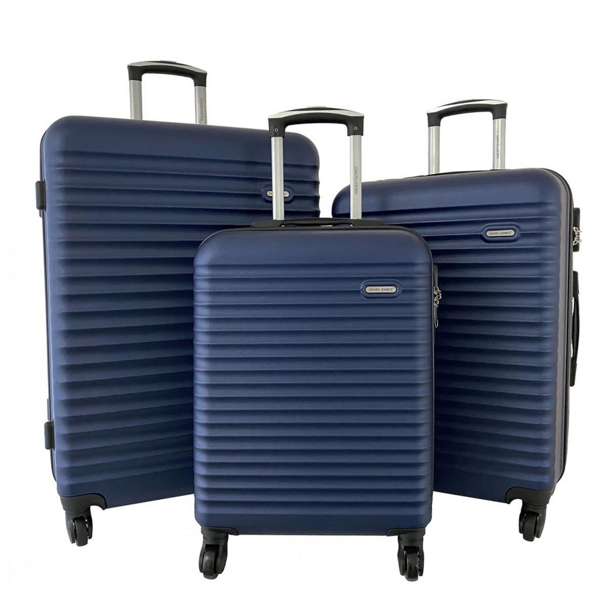 David Jones Lot 3 valises rigides dont 1 valise cabine