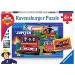 RAVENSBURGER RAVENSBURGER Firefighter Sam Puzzle - In action, 2x24st.