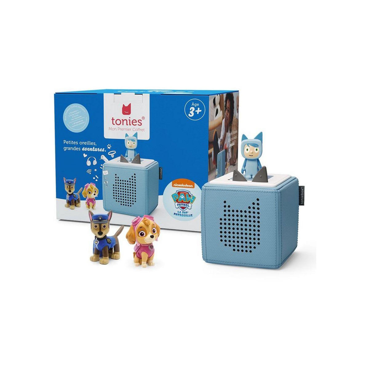 TONIES Boîte à histoires Toniebox Bleu Ciel - Pat'Patrouille