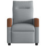 Voir la diapositive 5 : VIDAXL Fauteuil inclinable electrique Gris clair Tissu