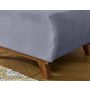 Voir la diapositive 3 : BEST MOBILIER Cristal - pouf modulable - 65 cm - en velours texturé