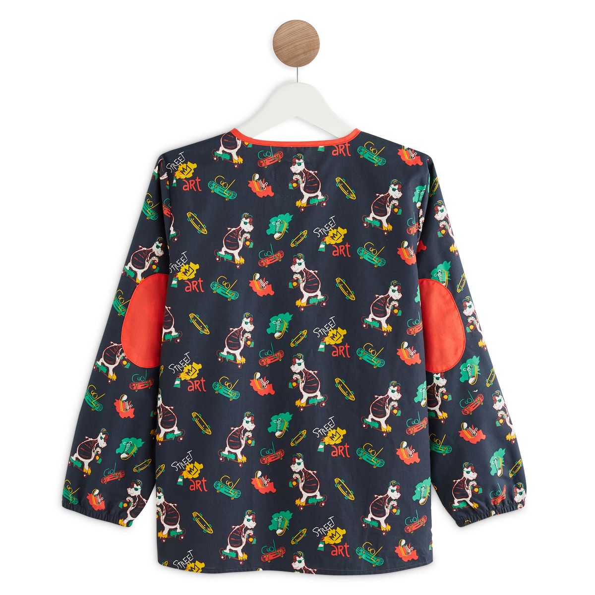 INEXTENSO Tablier en tissus dinosaures garçon