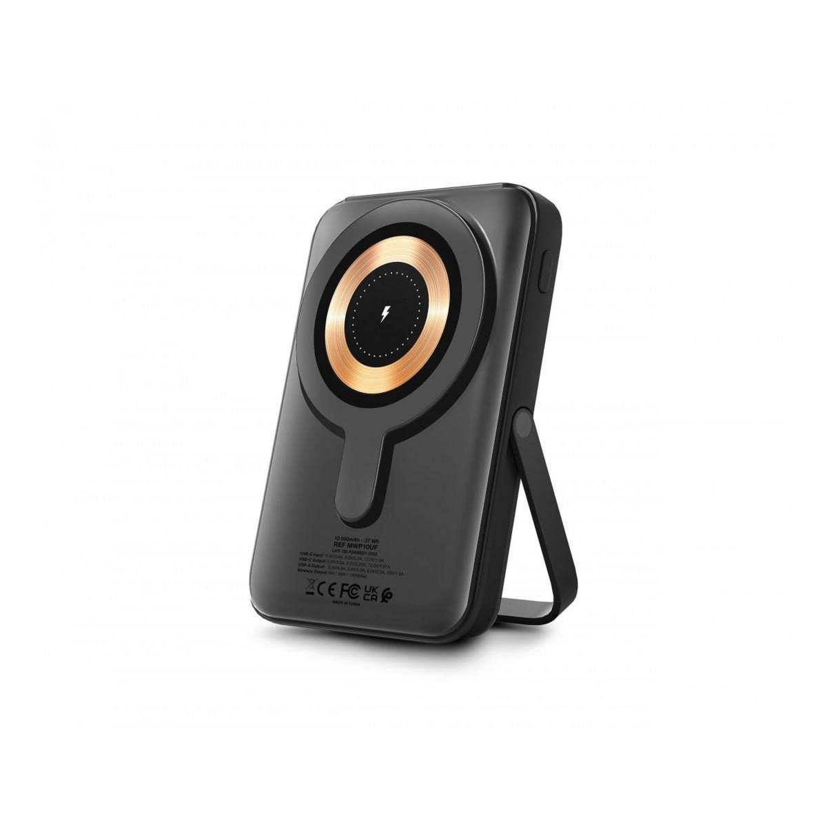 URBAN FACTORY Batterie externe 10000 mAh Magsafe noir