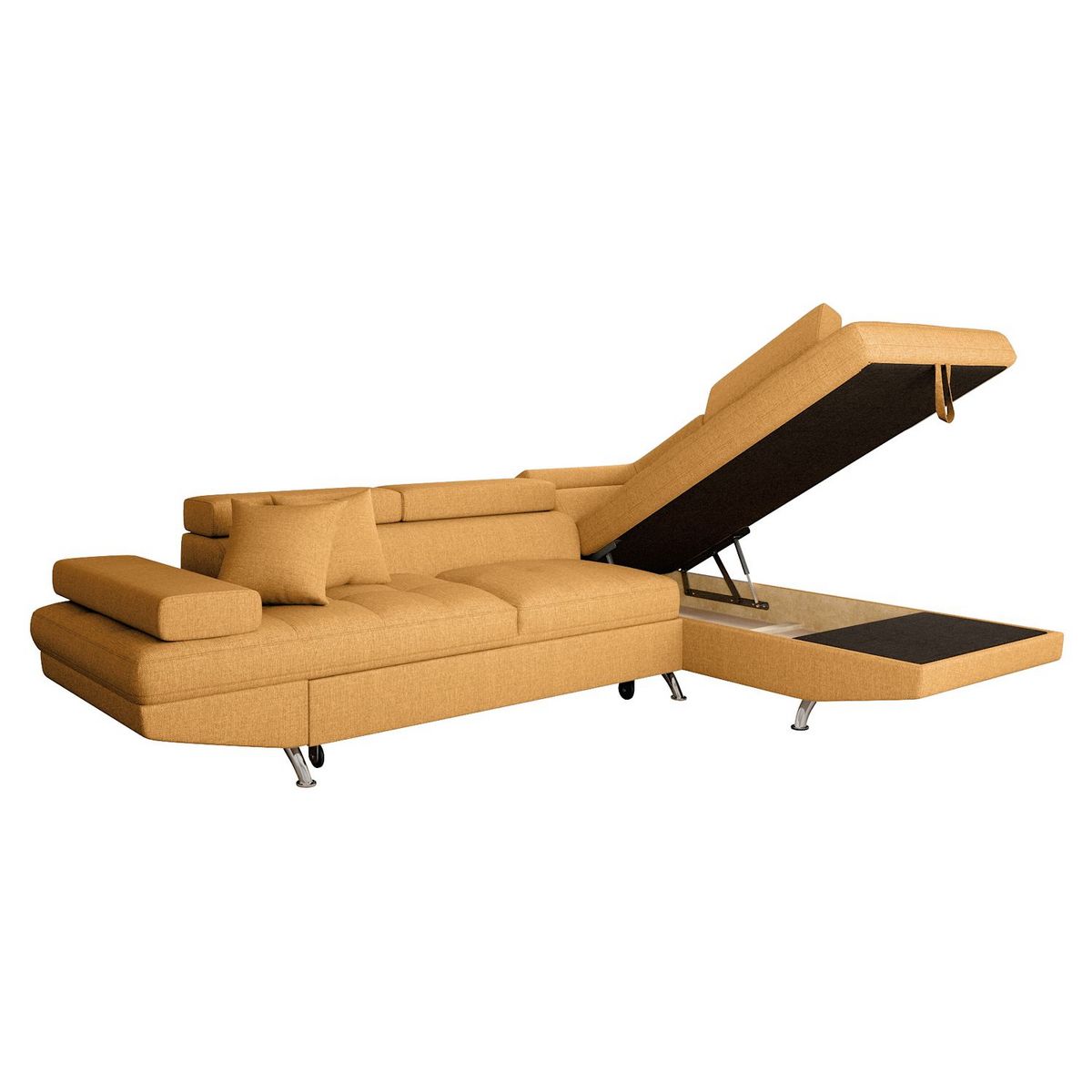 Canapé d'angle droit convertible 4 à 5 places CHICAGO