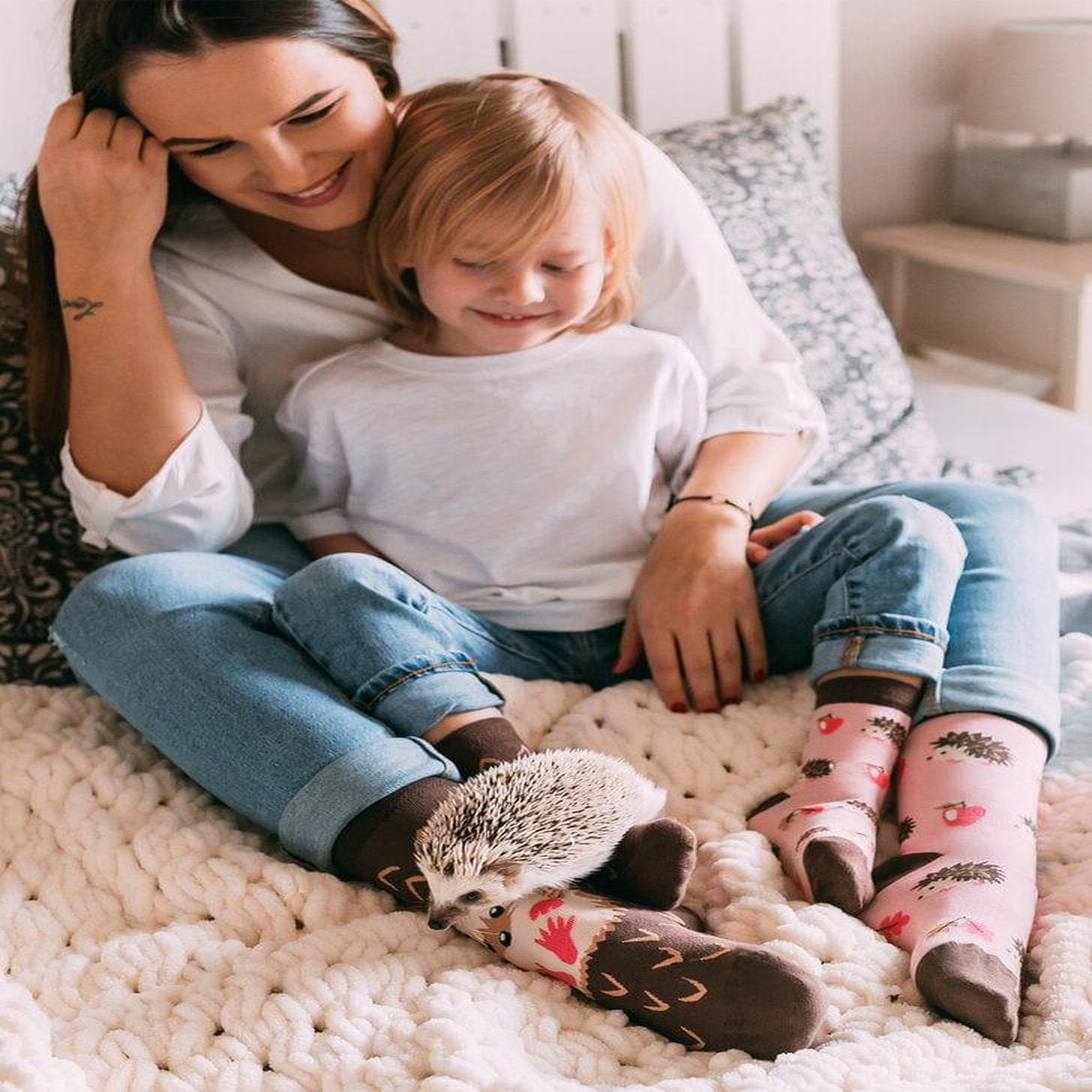 Voir la diapositive 3 : DEDOLES Chaussettes enfants hérissons