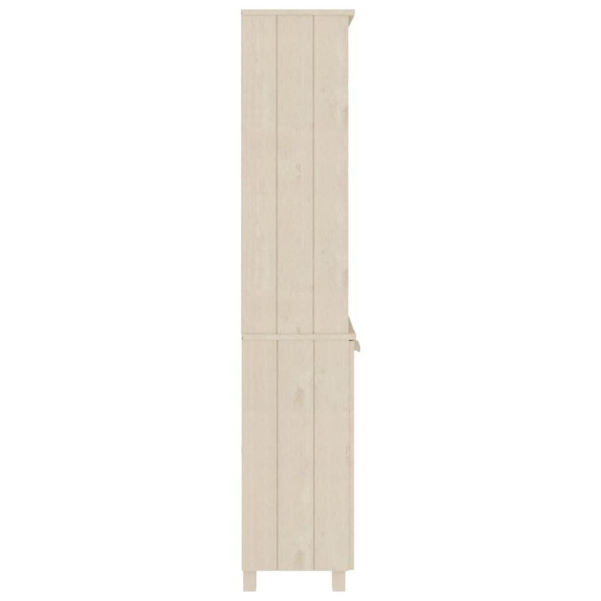 VIDAXL Buffet HAMAR Bois massif de pin Marron miel