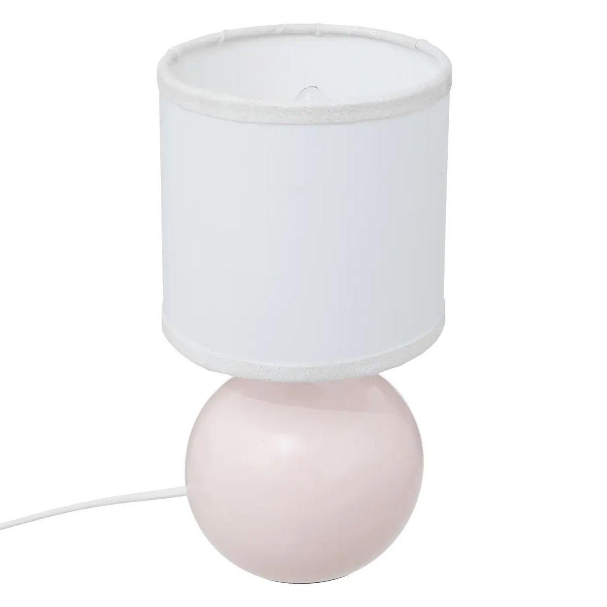 Atmosphera Kids Lampe à poser enfant  timéo  24cm rose clair