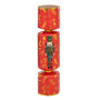 Voir la diapositive 3 : FEERIC LIGHT & CHRISTMAS Lot de 6 crackers imprimés Casse-Noisette - Rouge et vert