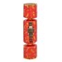 Voir la diapositive 3 : FEERIC LIGHT & CHRISTMAS Lot de 6 crackers imprimés Casse-Noisette - Rouge et vert