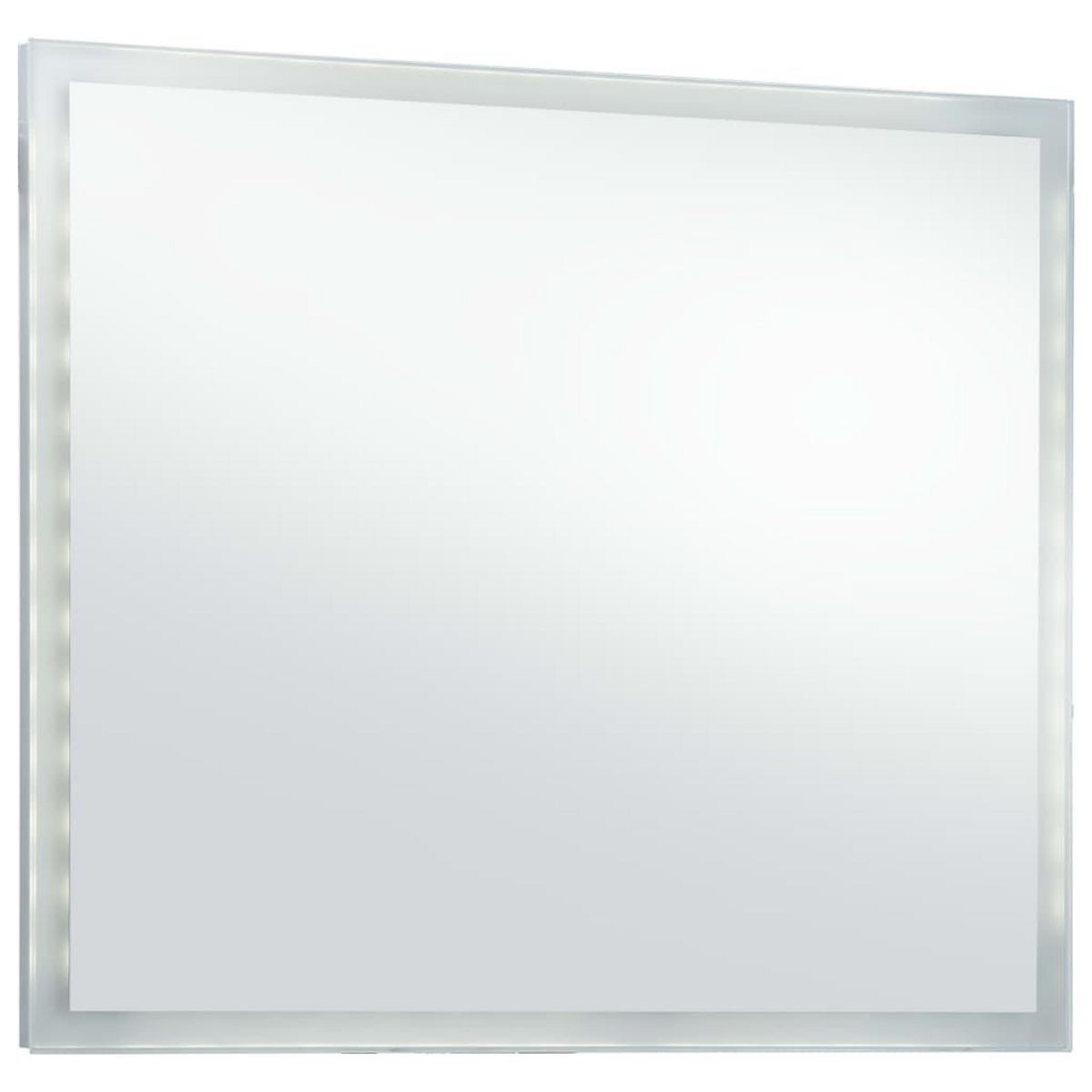 VIDAXL Miroir mural a LED pour salle de bains 80x60 cm