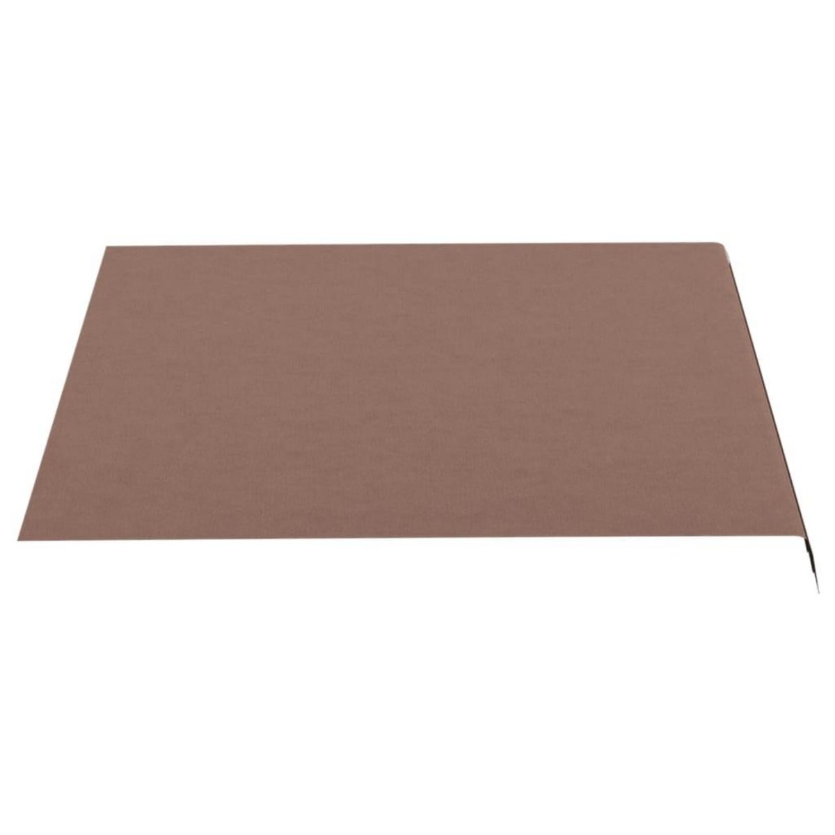 VIDAXL Tissu de remplacement pour auvent Marron 3x2,5 m