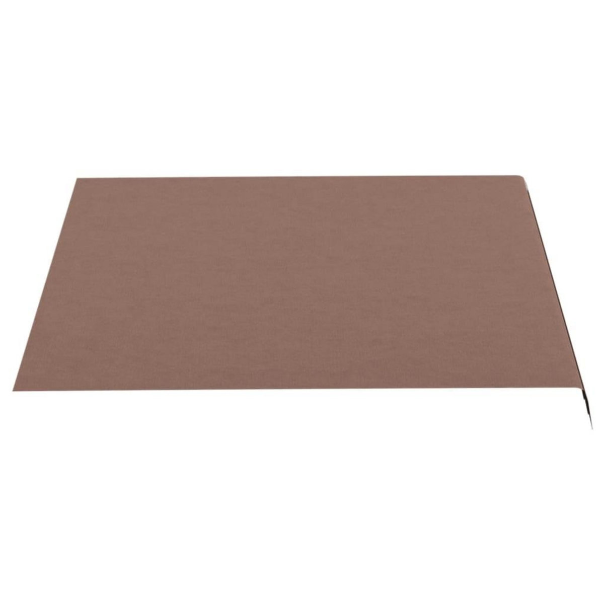 VIDAXL Tissu de remplacement pour auvent Marron 3x2,5 m
