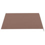 Voir la diapositive 4 : VIDAXL Tissu de remplacement pour auvent Marron 3x2,5 m