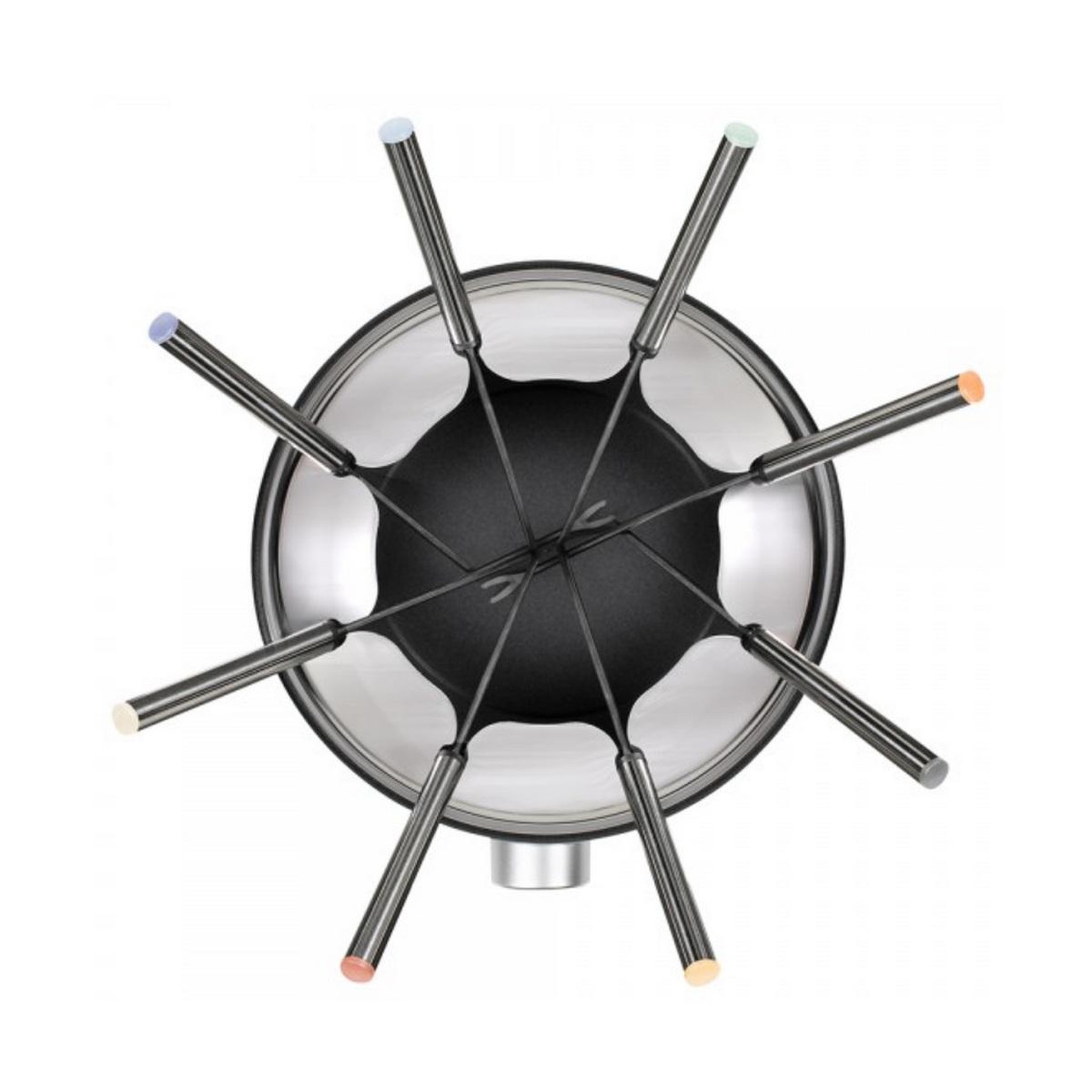 Voir la diapositive 2 : LIVOO Appareil à fondue électrique 800w 8 fourchettes - doc333