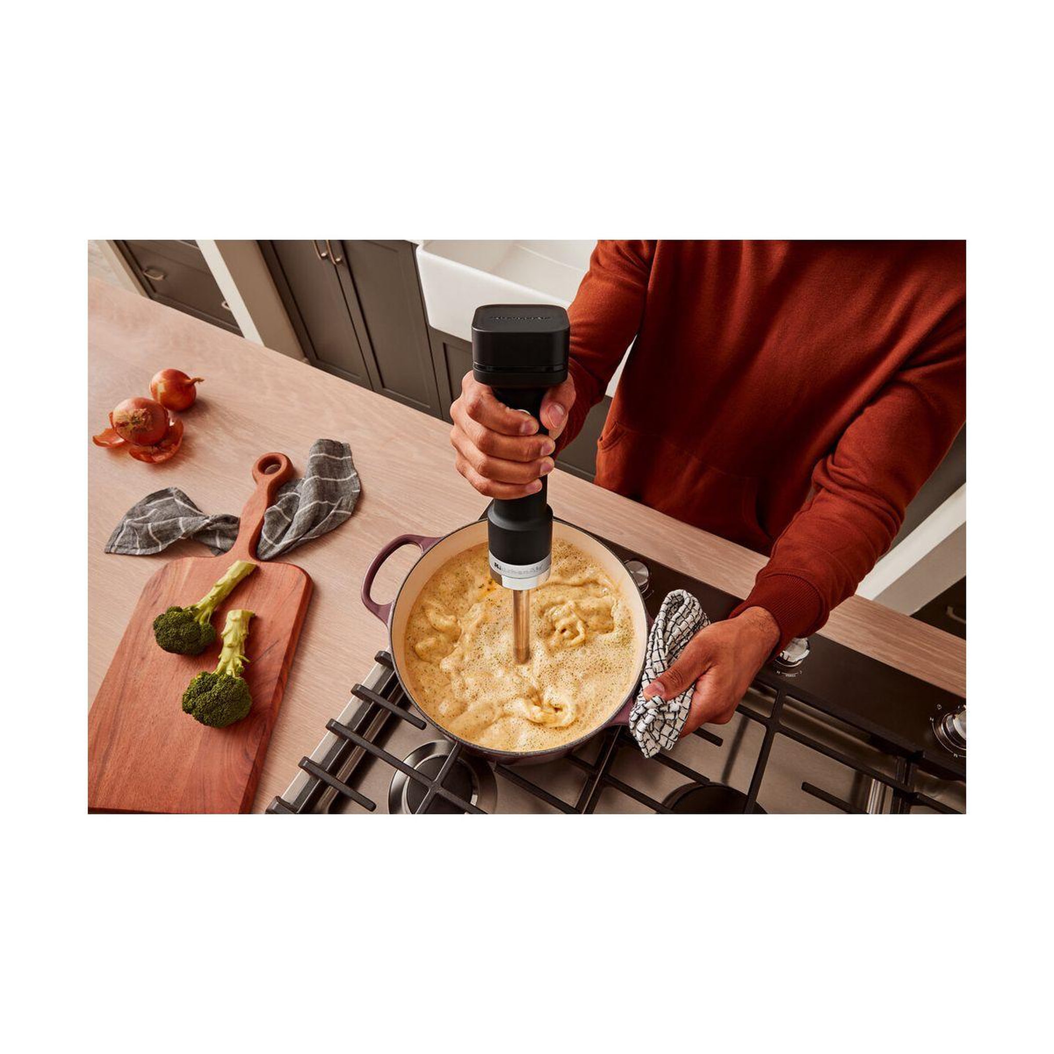 Voir la diapositive 3 : KitchenAid Mixeur go sans fil avec batterie 5khbrv71bm