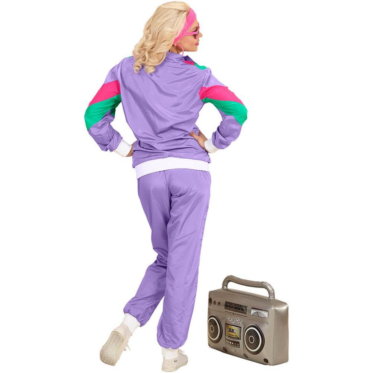 WIDMANN Déguisement Survêtement Années 80 - Adulte - L
