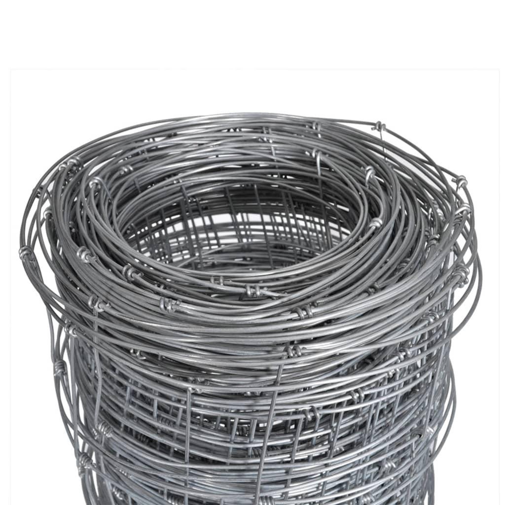Voir la diapositive 3 : VIDAXL Cloture de jardin Acier galvanise 50x1,5 m Argente