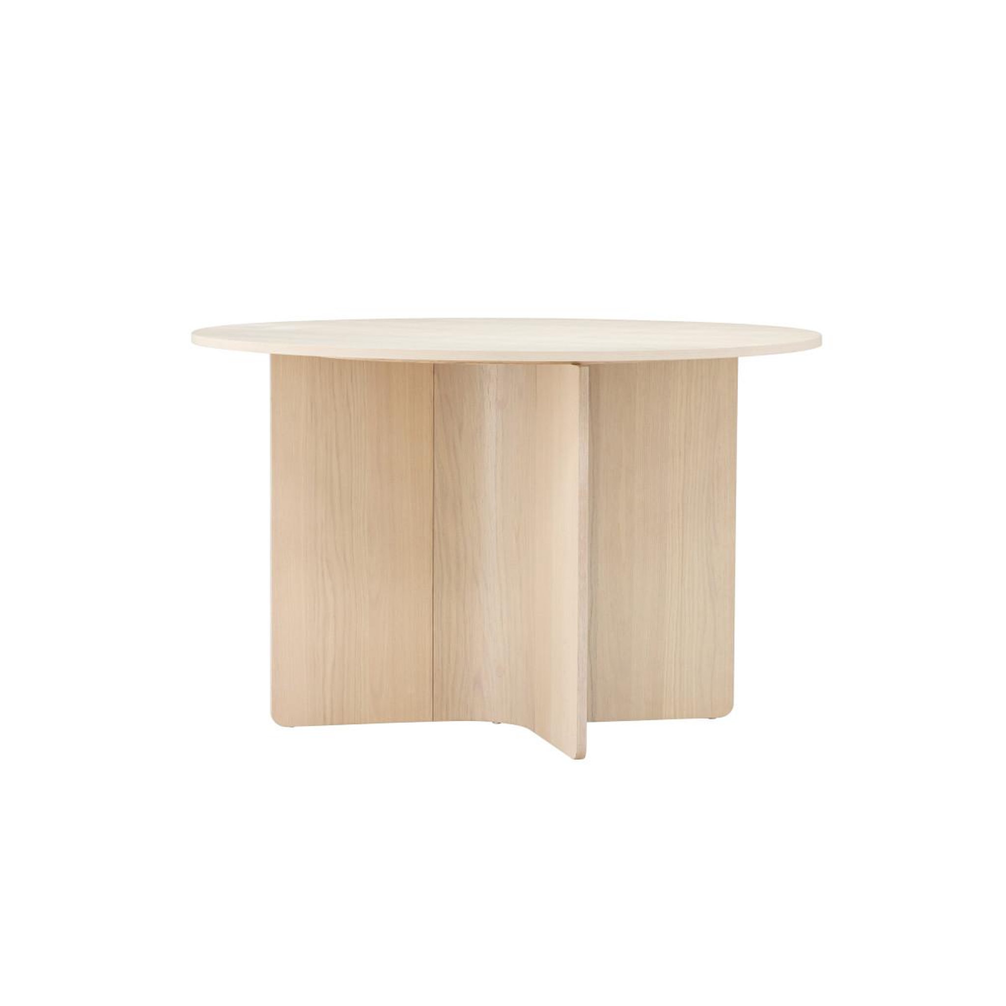 Voir la diapositive 3 : Paris Prix Table à manger ronde  tyreso  120cm naturel
