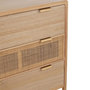 Voir la diapositive 6 : Paris Prix Buffet 3 Tiroirs en Bois  Nivelo  90cm Naturel