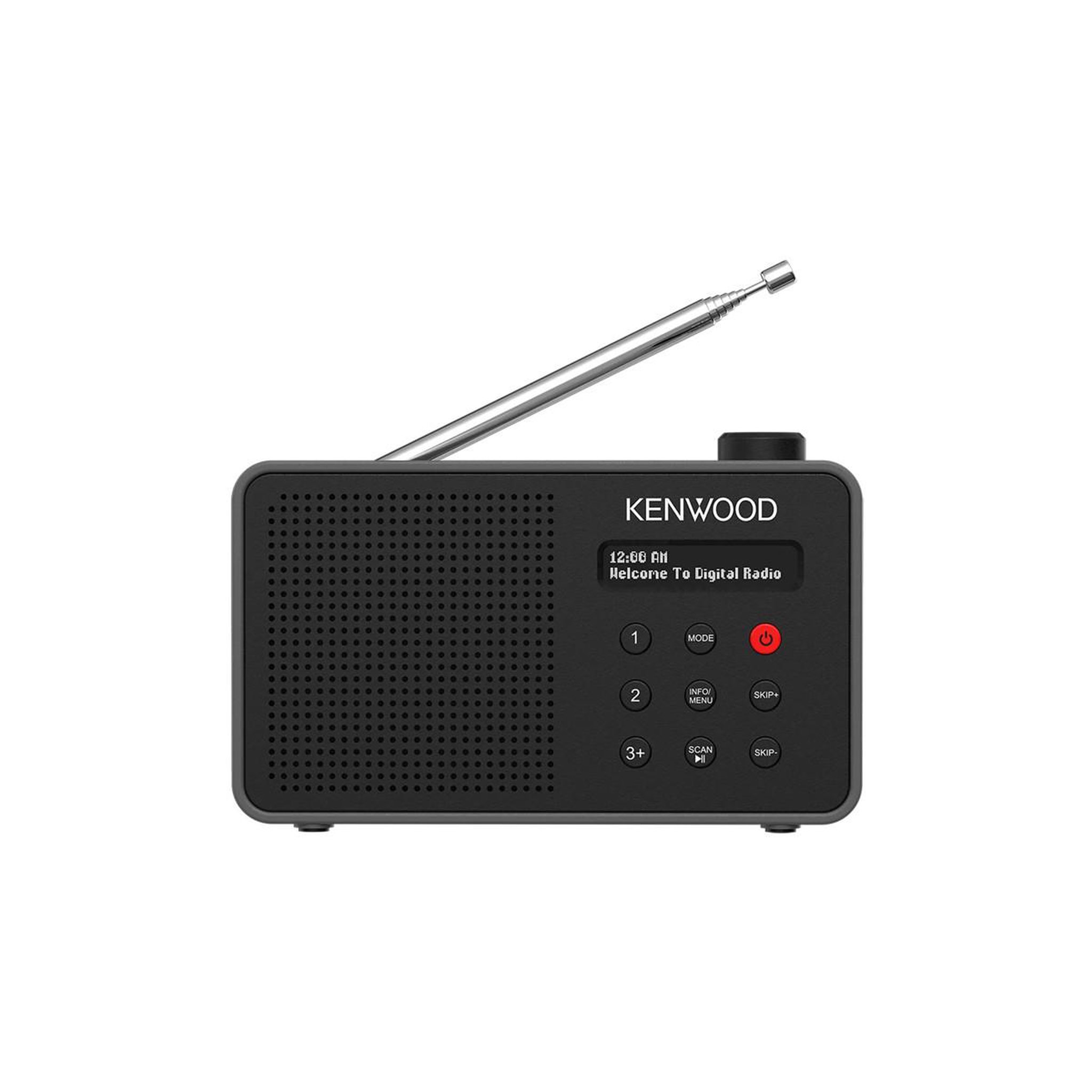 KENWOOD Kenwood CR-M25DAB-B Radio portable Numérique Noir