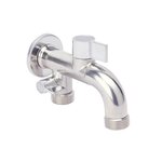 CENTRALE BRICO Robinet design in-two avec lance et tuyau de 2 mètres